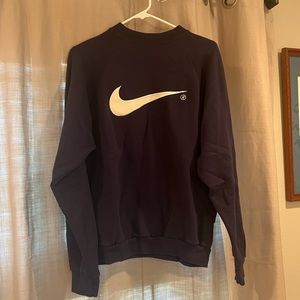 Vintage Navy Nike Crewneck